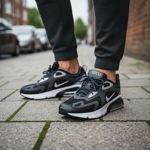 Nike Air Max 200 Winter Men's Shoes Color: Anthracite Black Size 11.5